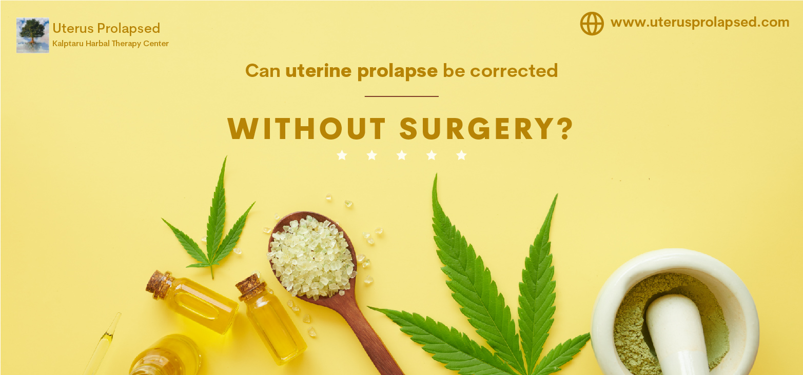 Can Uterine Prolapse Be Corrected Without Surgery